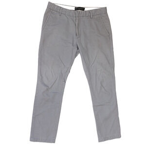 Combatant Gentlemen Chino Pants Cotton Gray 34x30